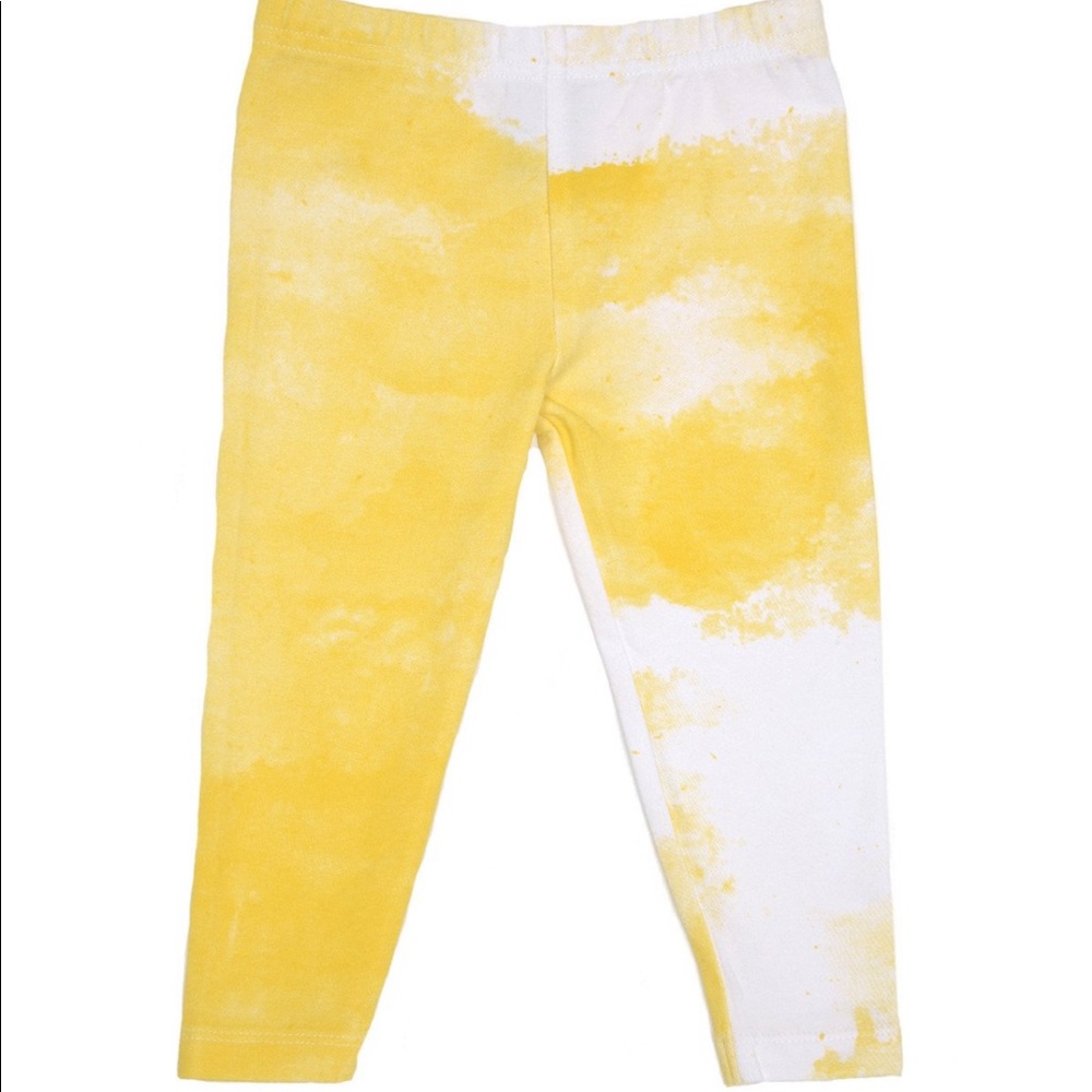 Nui Organics skinny leggings (yellow)